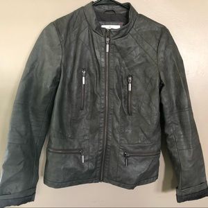 xhilaration Faux Leather Moto Jacket